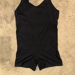 Aerie Black Sleeveless Romper
